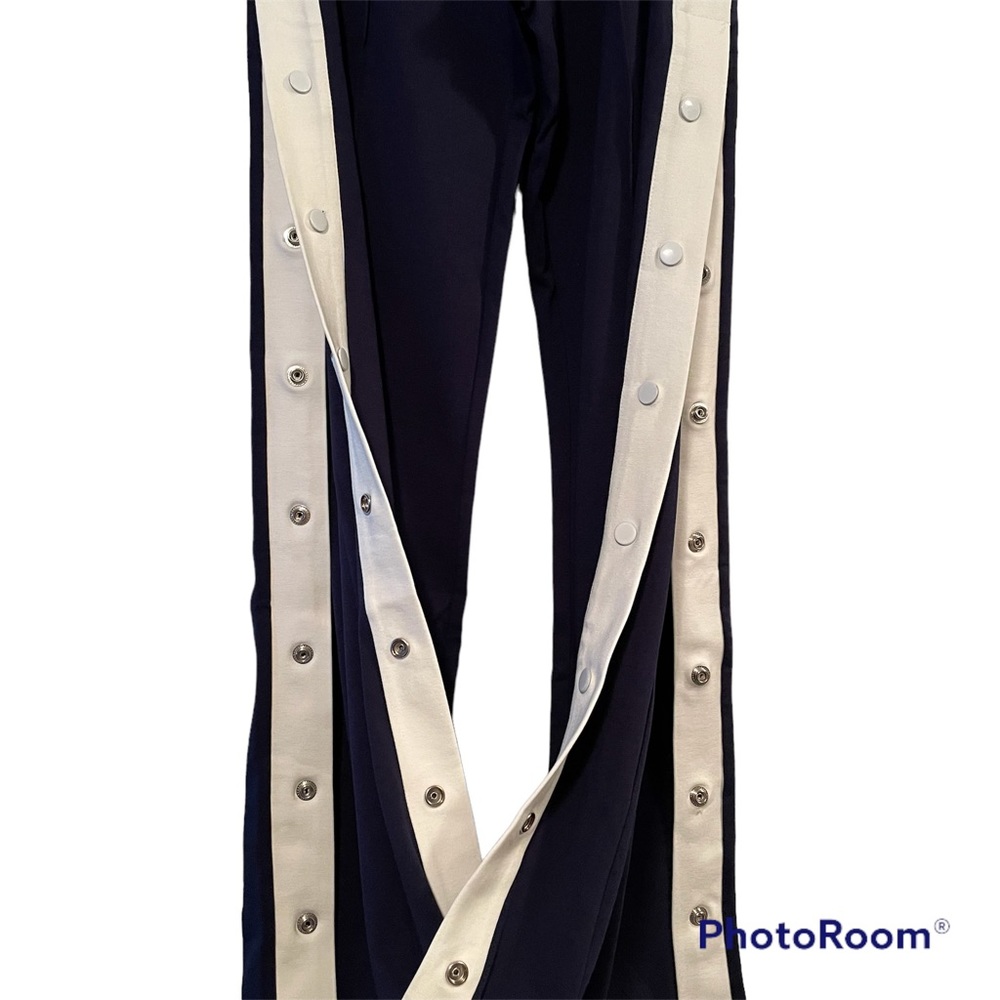 Side snap pants